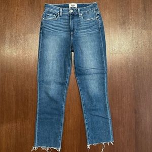 Paige Hoxton Slim Crop Jeans